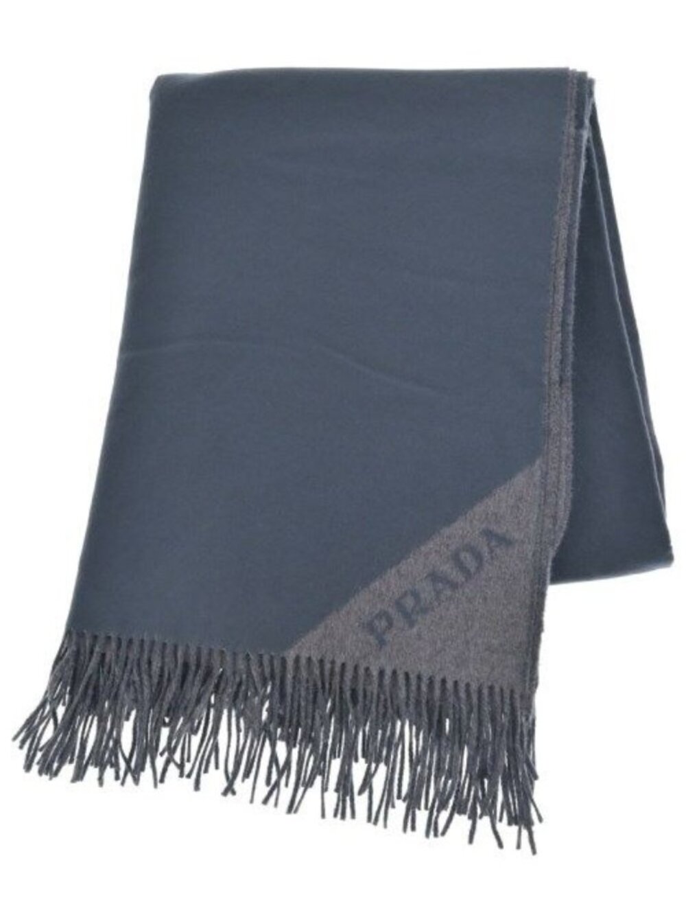 Prada Shawl Scarf Gray